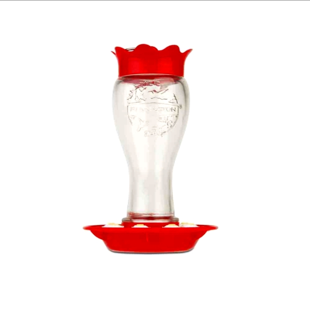 PENNINGTON 16 OZ. GLASS HUMMINGBIRD FEEDER - TOP RATED BEST SELLER☆ BNWT 1 LEFT!